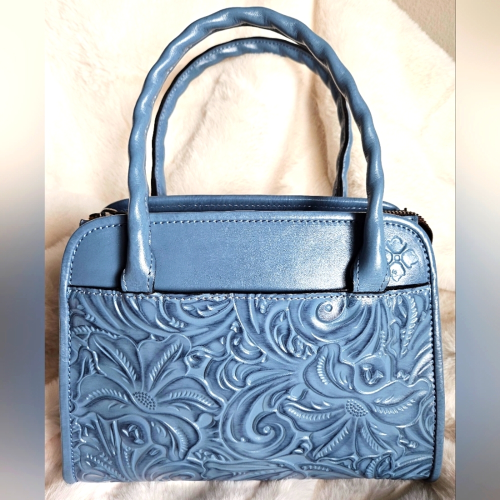 Patricia Nash Paris multi-packet Satchel Color Safflower